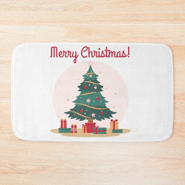 Item preview, Merry Christmas, with some gifts and Christmas tree designed and sold by bemenmaher.