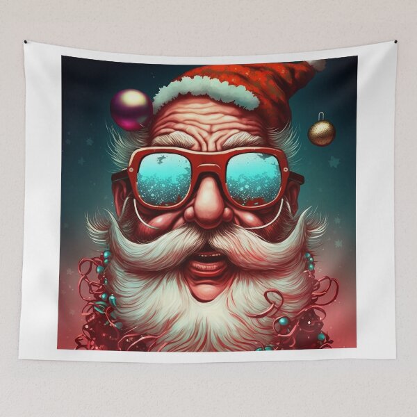 Item preview, Funky Father Xmas designed and sold by TripleEdge22.