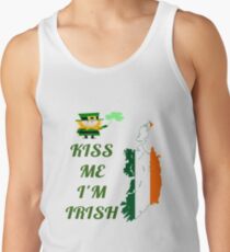 Kiss Me I'm Irish Men's Tank Top