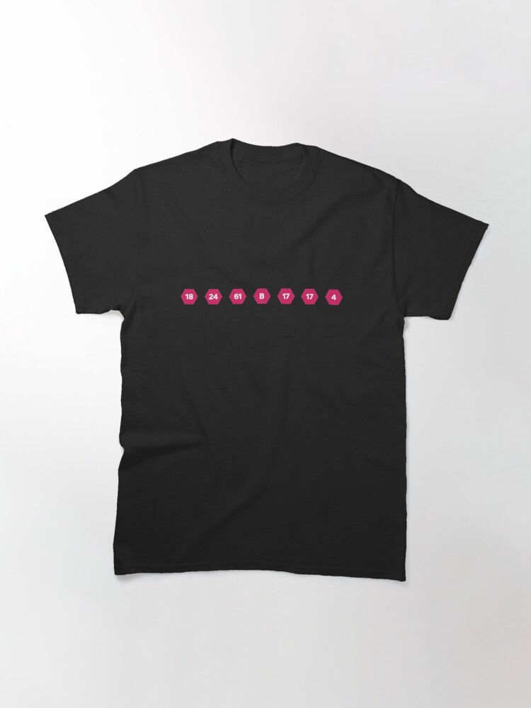 Alternate view of Running Man Uplink Code Classic T-Shirt
