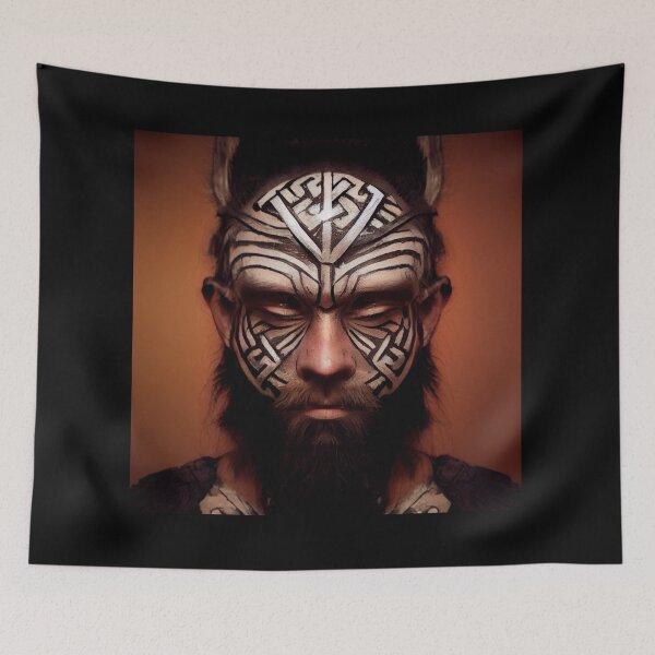Item preview, Warrior Face designed and sold by KasparBakken.