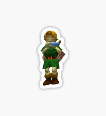 Link from Ocarina of Time Sticker