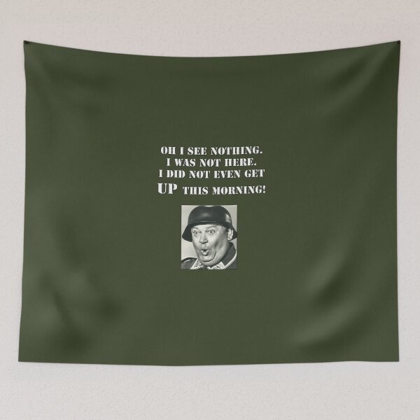 Item preview, Sgt Schultz Hogan's Heroes designed and sold by WolfAndOak.