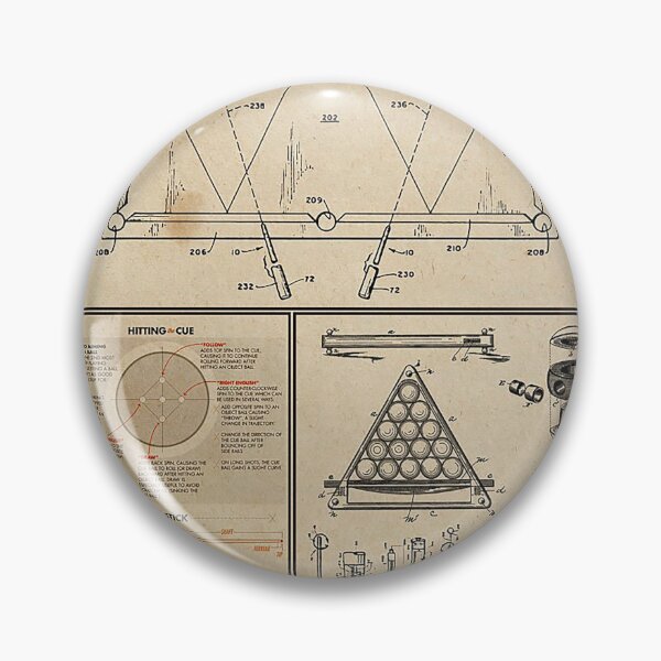 Item preview, Billiard Knowledge art designed and sold by SEANPARKERAU.