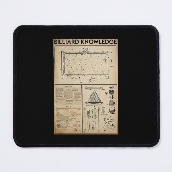 Item preview, Billiard Knowledge art designed and sold by SEANPARKERAU.