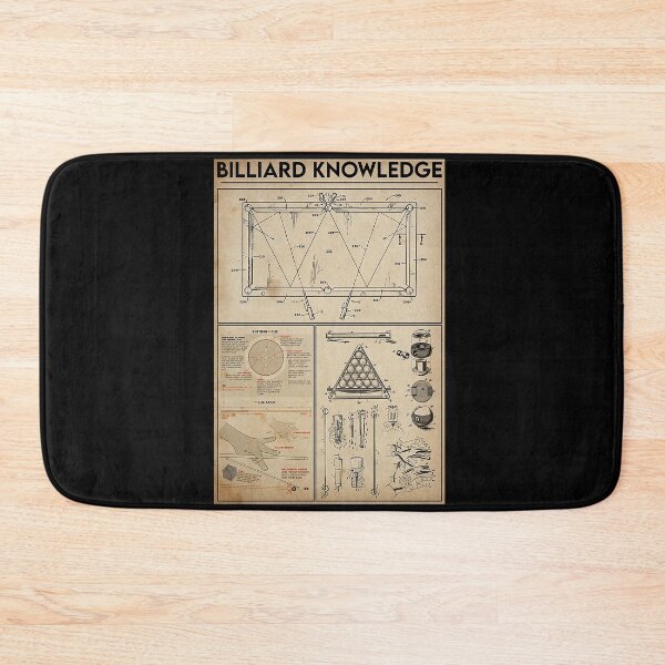 Item preview, Billiard Knowledge art designed and sold by SEANPARKERAU.