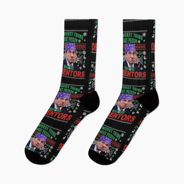 Item preview, The worst thing about prison was the dementors Michael Scott Christmas ugly designed and sold by Kellyunique.