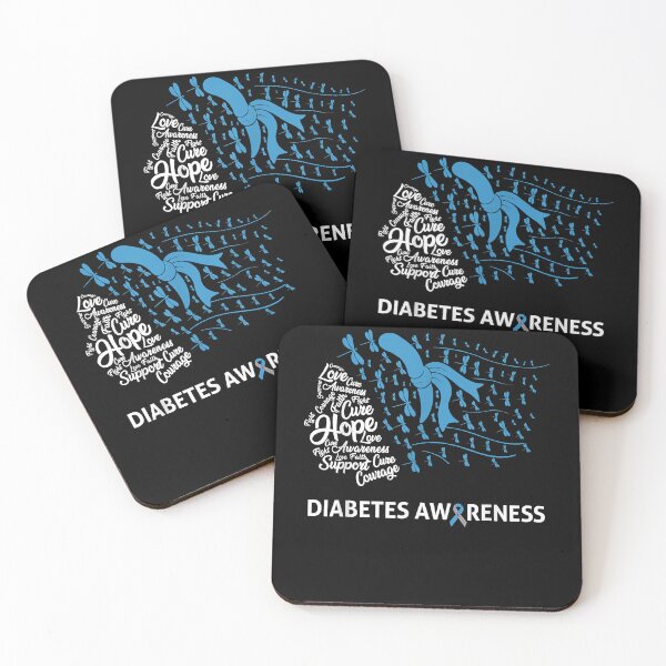 Item preview, Blue dragonfly type  diabetes awareness day warrior designed and sold by gastonfongemie.