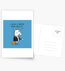 Need a break Postcards
