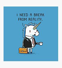 Need a break Photographic Print