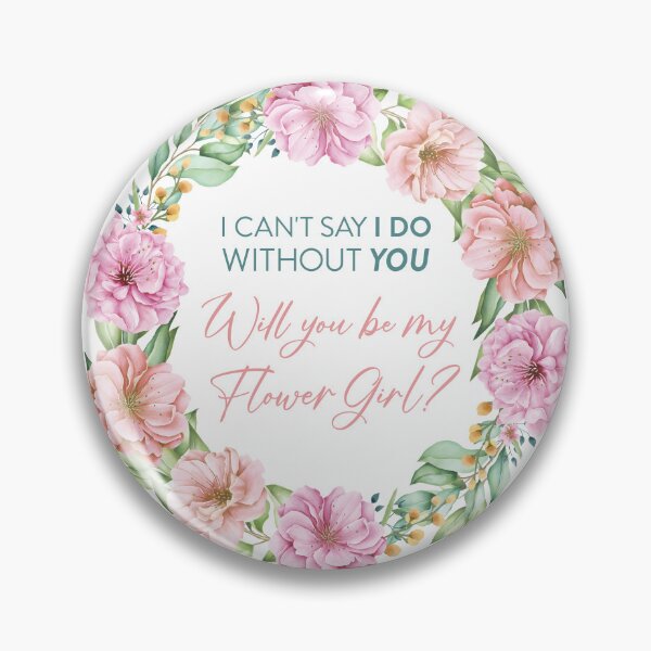 Item preview, Will You Be Flower Girl? designed and sold by mellibeedesigns.