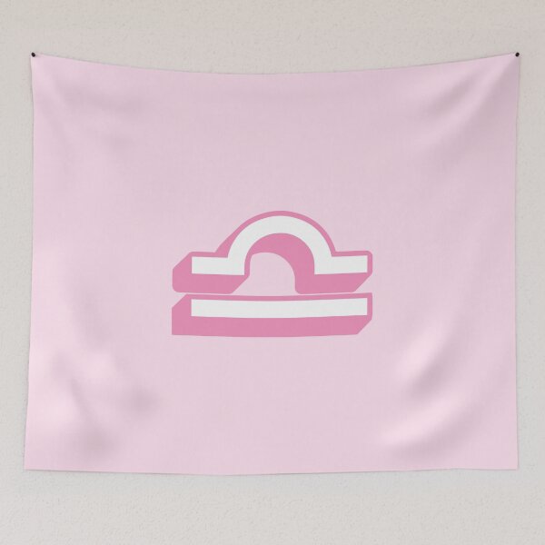 Item preview, Libra Symbol Pink 3D designed and sold by OldDannyBrown.