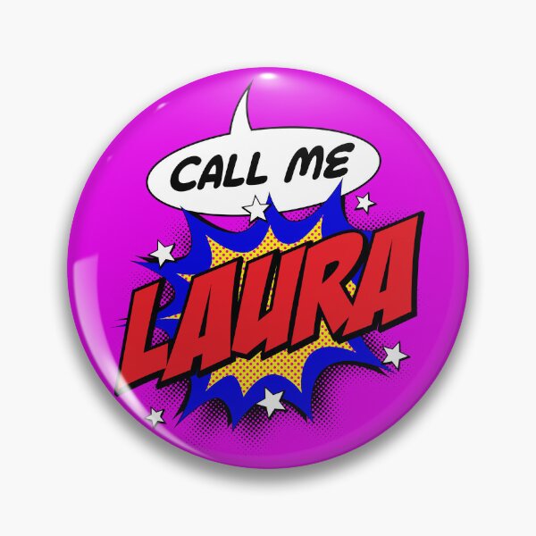 Item preview, Personalised Call Me Laura Pop Art Comic Design designed and sold by CandOCreative.
