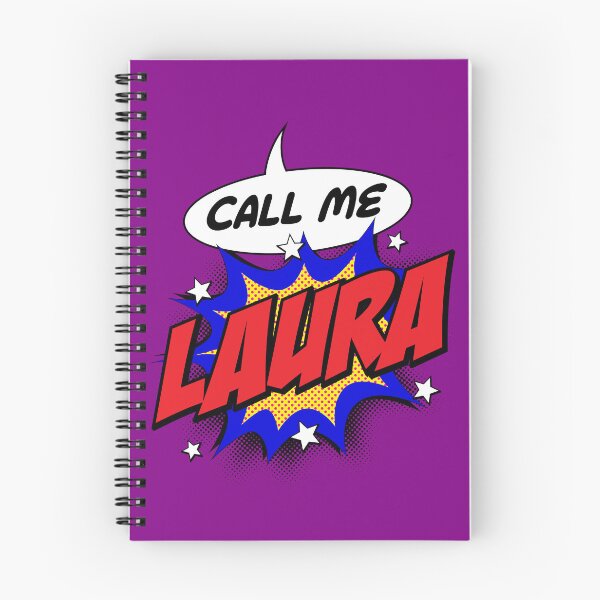 Item preview, Personalised Call Me Laura Pop Art Comic Design designed and sold by CandOCreative.