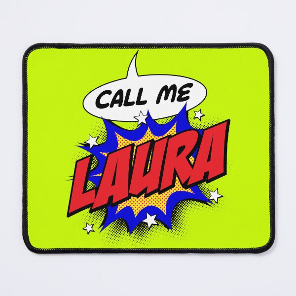 Item preview, Llámame Laura Pop Art Comic Design personalizado designed and sold by CandOCreative.