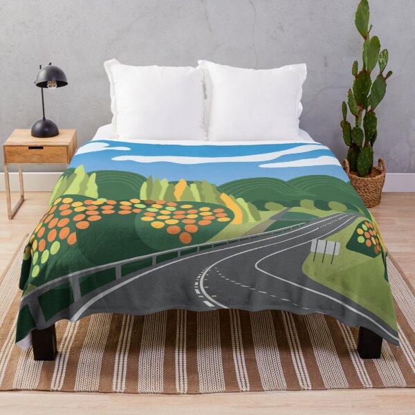 Item preview, Landscape Sketch Mid Western Hwy Australia designed and sold by Mimi Huang.