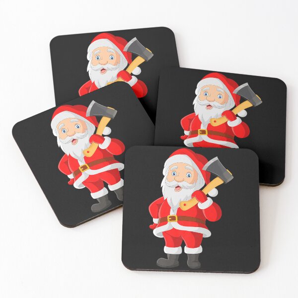 Item preview, Christmas merry axe throwing santa claus  designed and sold by gastonfongemie.