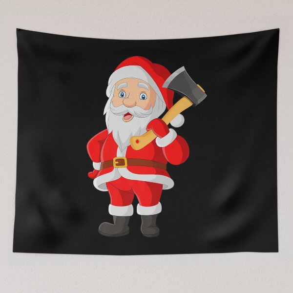 Item preview, Christmas merry axe throwing santa claus  designed and sold by gastonfongemie.