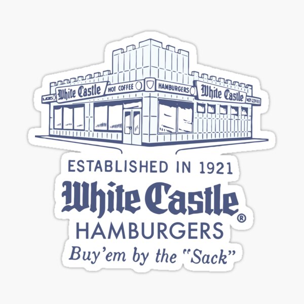 WHITE CASTLE Sticker