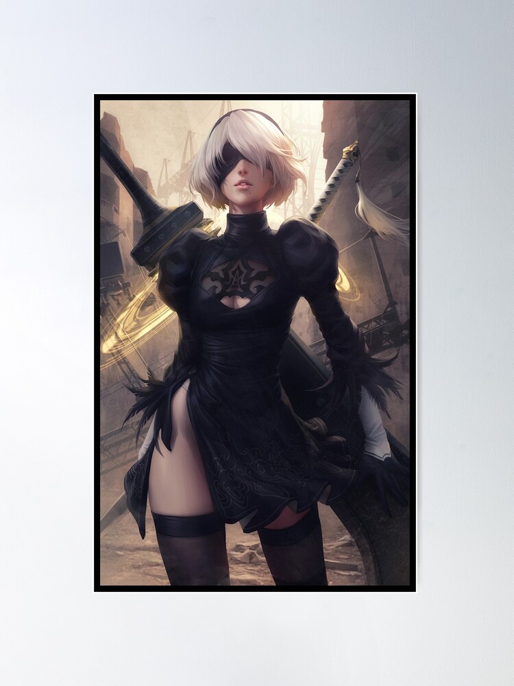 Lana Rain 11x17 Signed Cosplay Bridal Nier Automata 2B Poster cheapest Print OFFICIAL!