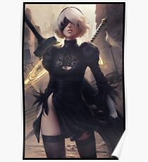 2B NIER AUTOMATA Poster