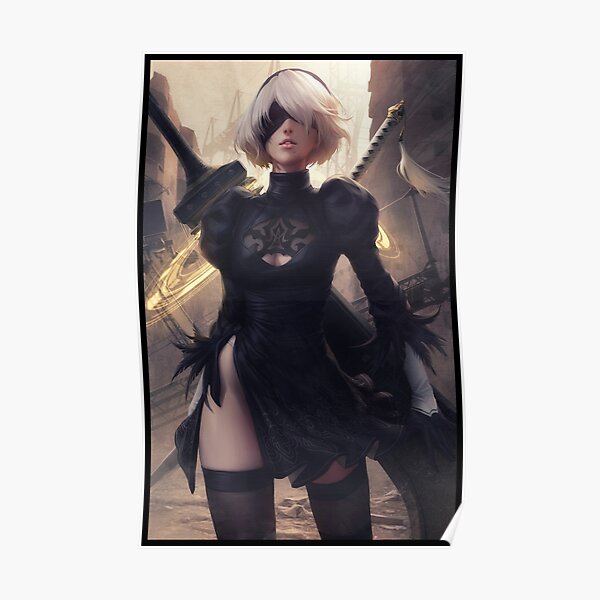 2B NIER AUTOMATA Poster