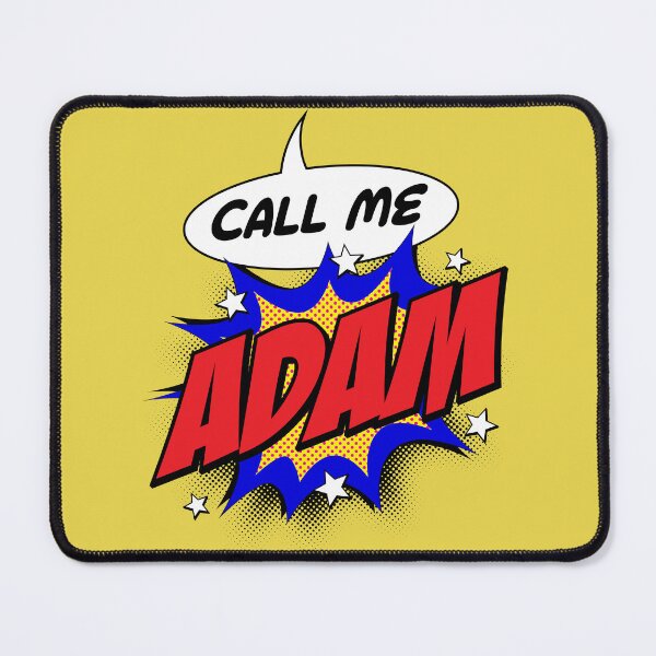 Item preview, Personalised Call Me Adam Pop Art Comic Design designed and sold by CandOCreative.