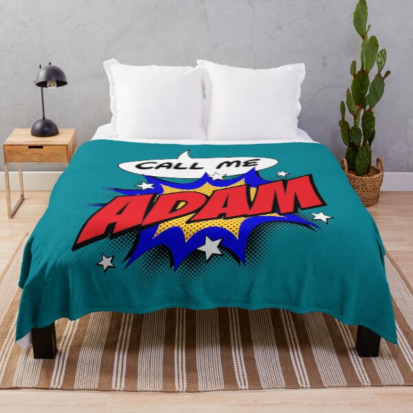 Item preview, Personalised Call Me Adam Pop Art Comic Design designed and sold by CandOCreative.