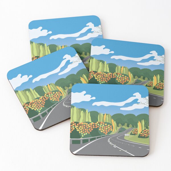 Item preview, Landscape Sketch Mid Western Hwy Australia designed and sold by Mimi Huang.