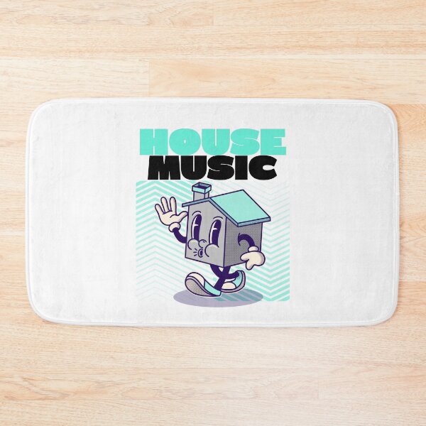 Item preview, HOUSE MUSIC - Character (black)  designed and sold by Discothreadz.