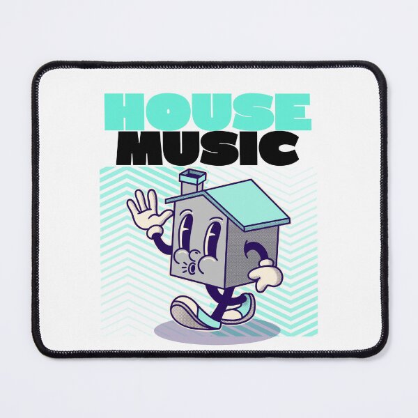 Artikelvorschau, HOUSE MUSIC - Charakter (schwarz) entworfen und verkauft von Discothreadz.