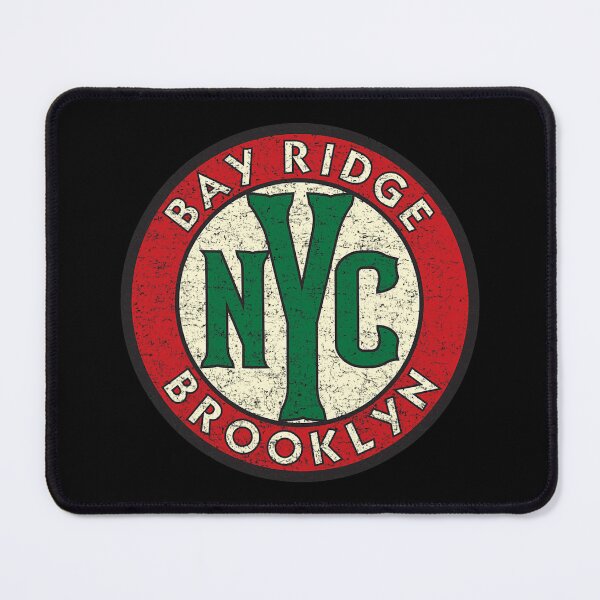 Item preview, Bay Ridge Brooklyn NYC Vintage Road Sign Distressed Print designed and sold by animatedchasm50.