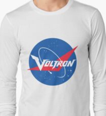 Voltron Nasa Logo Long Sleeve T-Shirt