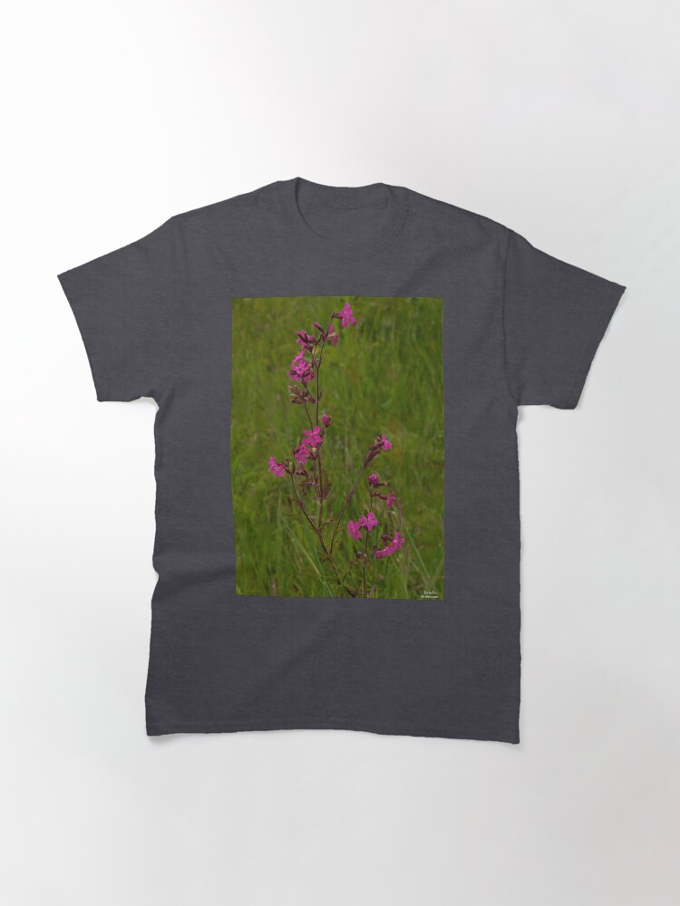 Alternate view of Red Campion in Burntollet Woods Classic T-Shirt