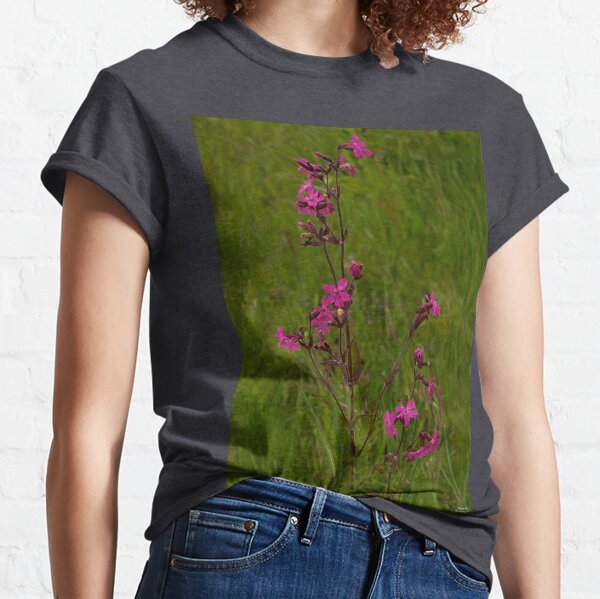 Red Campion in Burntollet Woods Classic T-Shirt