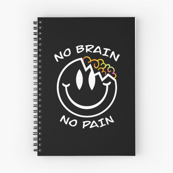 Item preview, No brain no pain designed and sold by smokylemon.