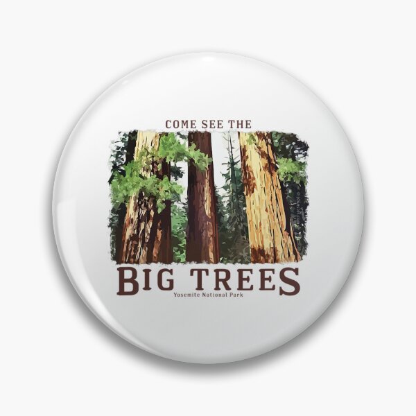 Item preview, BIG TREES Yosemite National Park Redwood & Sequoia designed and sold by animatedchasm50.