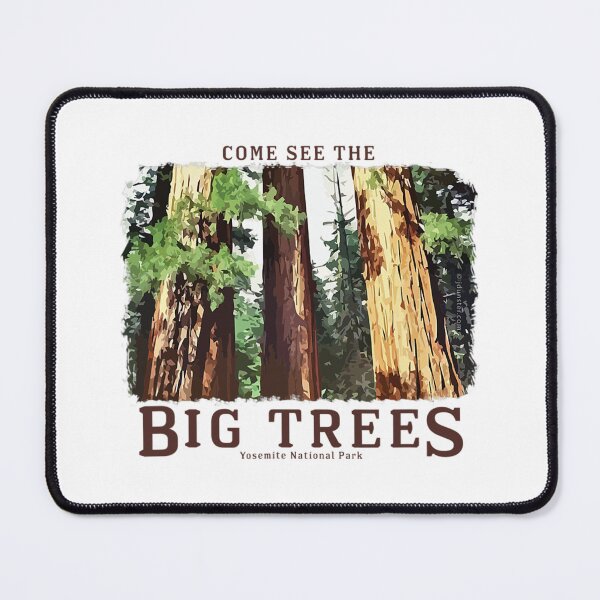 Item preview, BIG TREES Yosemite National Park Redwood & Sequoia designed and sold by animatedchasm50.