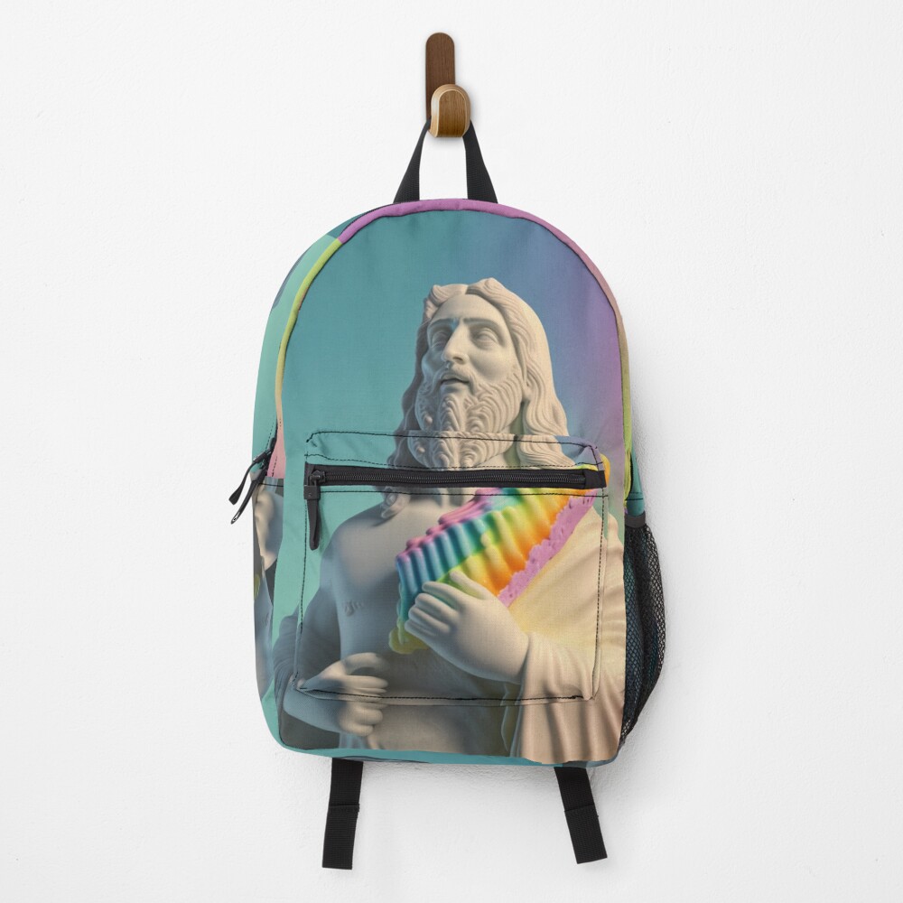 Vista previa del artículo con la obra «Mochila», diseñado y vendido por MrUtDesign.