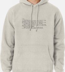 Anonymous Letter to Sammi Pullover Hoodie