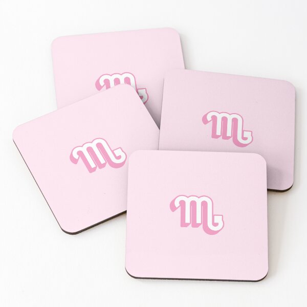 Item preview, Scorpio Symbol Pink 3D designed and sold by OldDannyBrown.