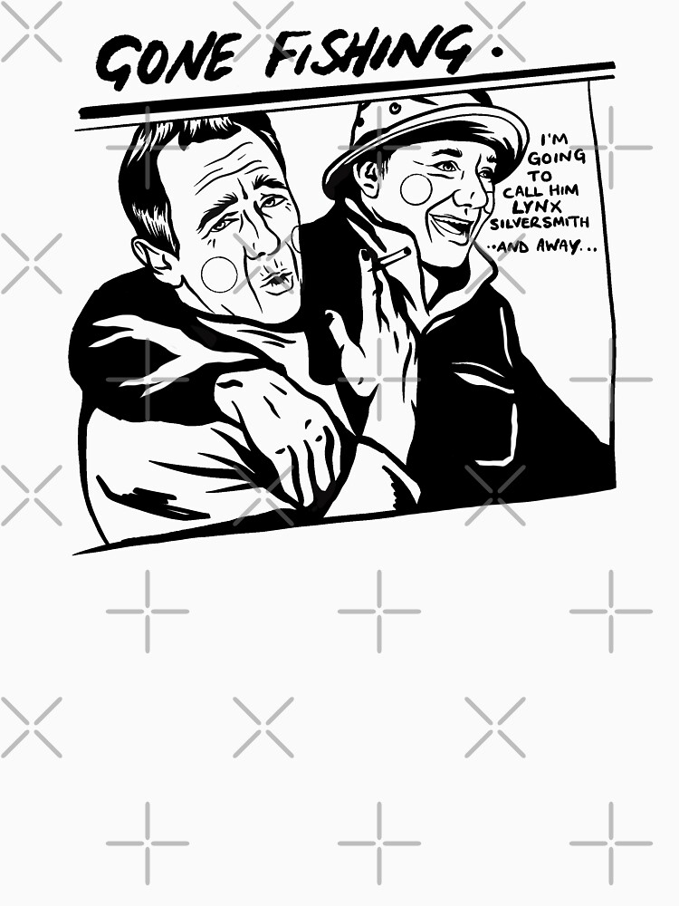 Gone fishing with bob mortimer and paul whitehouse illustration sonic youth  goo album Cap for Sale by crawl-home