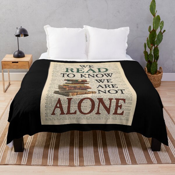 Item preview, Book Lover - Reader We read to know we are not alone  designed and sold by ADAMANDREWSAU.