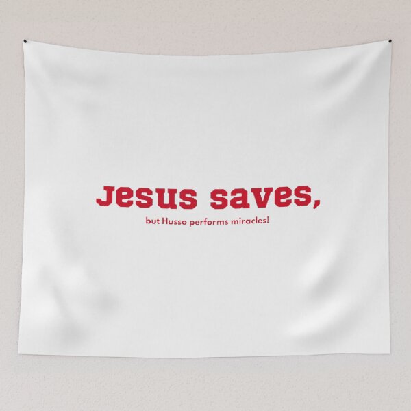 Item preview, Jesus Saves, Husso Miracles! designed and sold by BradburyWorx.