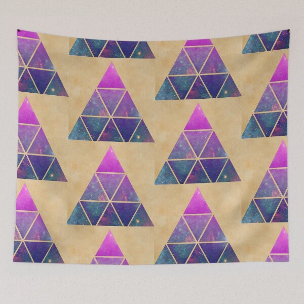 Item preview, Starry triangle pyramid; 13 Pro Max iPhone Cases designed and sold by Micovic.