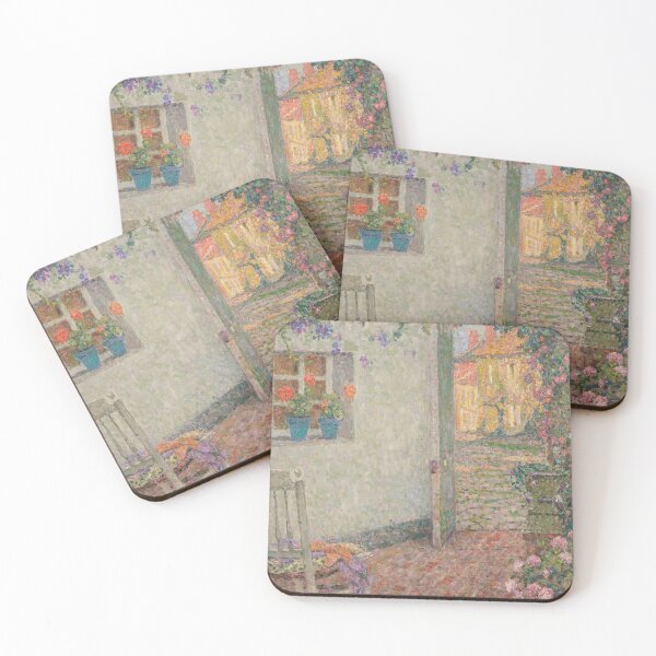 Item preview, Le Seuil Fleuri by Henri Le Sidaner designed and sold by RickE.