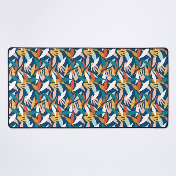 Item preview, Minimal doodle seamless leaves pattern designed and sold by Vogue Creations.