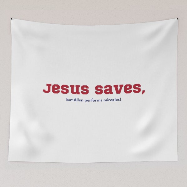 Item preview, Jesus Saves, Allen Miracles! designed and sold by BradburyWorx.
