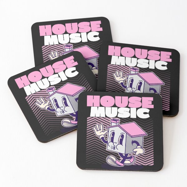 Item preview, HOUSE MUSIC - Character (pink) designed and sold by Discothreadz.