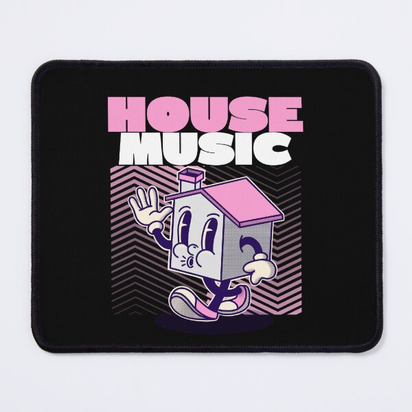 Item preview, HOUSE MUSIC - Character (pink) designed and sold by Discothreadz.